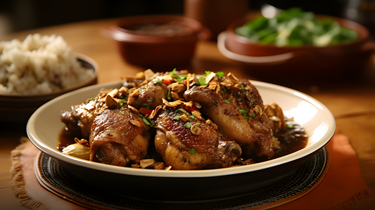 CHICKEN-PORK ADOBO